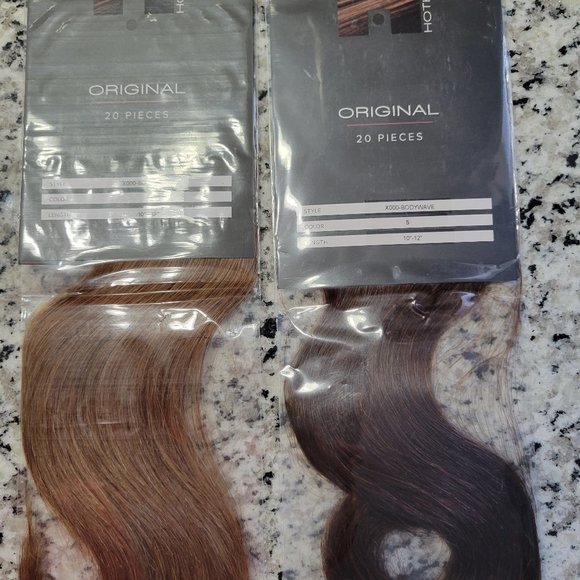 Hot heads Hair Hot Heads Tape Extensions Poshmark